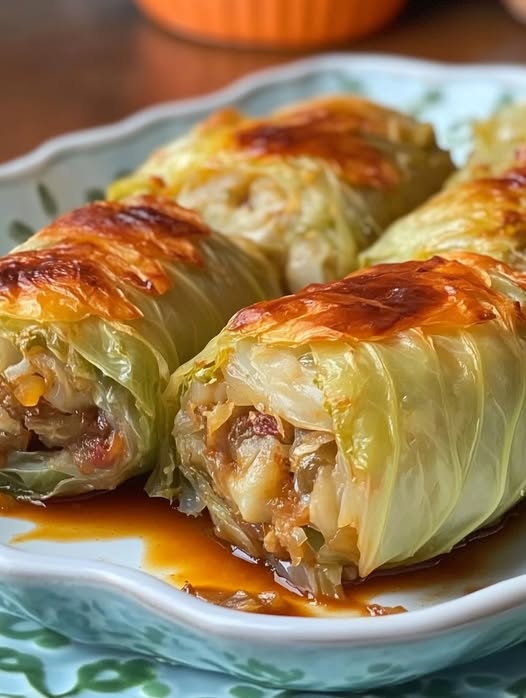 Polish Stuffed Cabbage Rolls (Golabki)