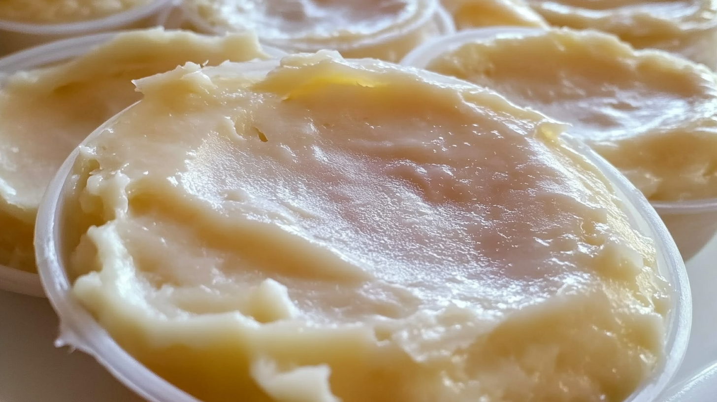 Ingredientes naturales para mascarilla antiarrugas casera: aguacate, miel, aceite de oliva, aceite de lavanda y vitamina E sobre fondo de madera