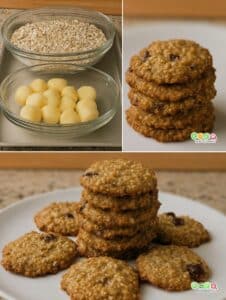 Galletas Saludables de Avena y Plátano