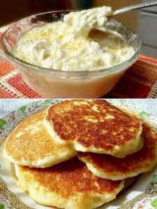 Panqueques con yogur y manzanas receta saludable y fácil