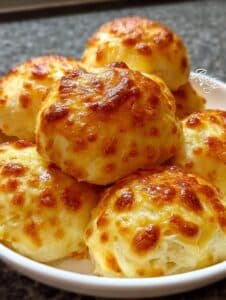 Pancitos de queso caseros, esponjosos y doraditos