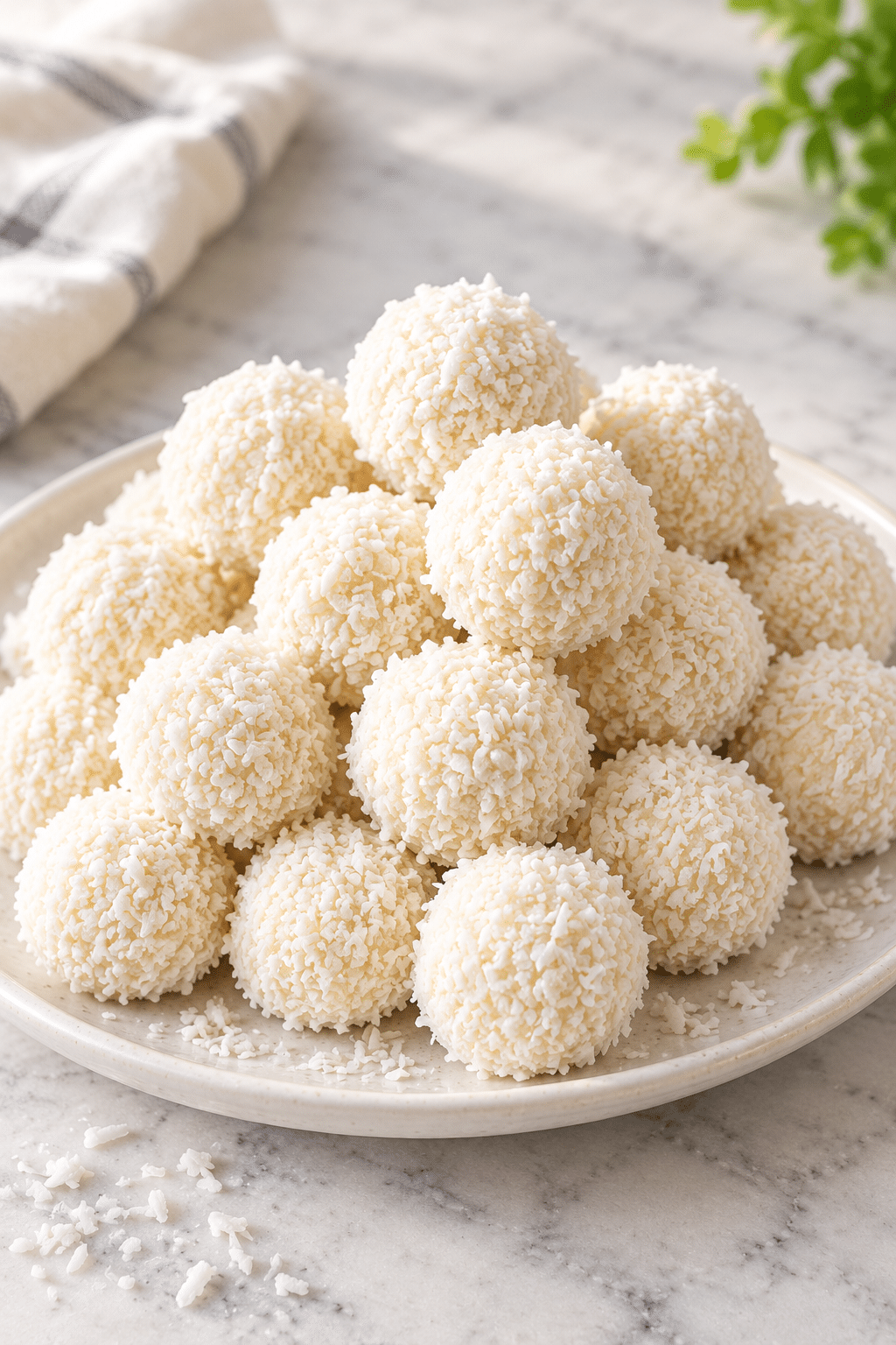 Trufas de Coco