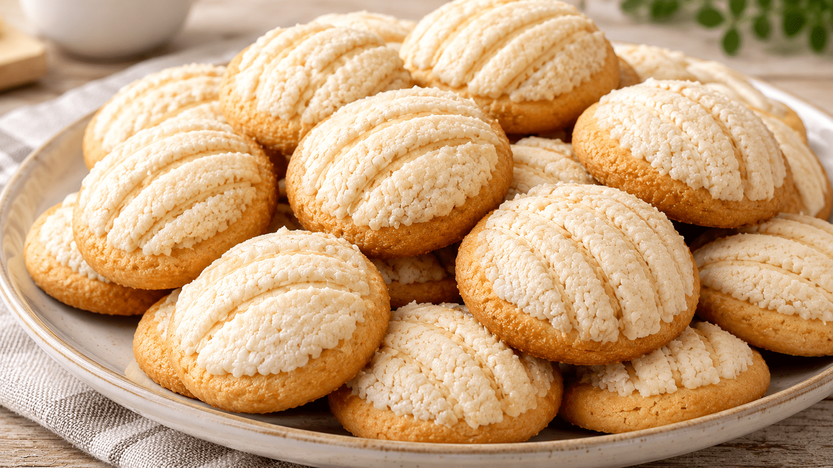 MINI CONCHAS CASERAS